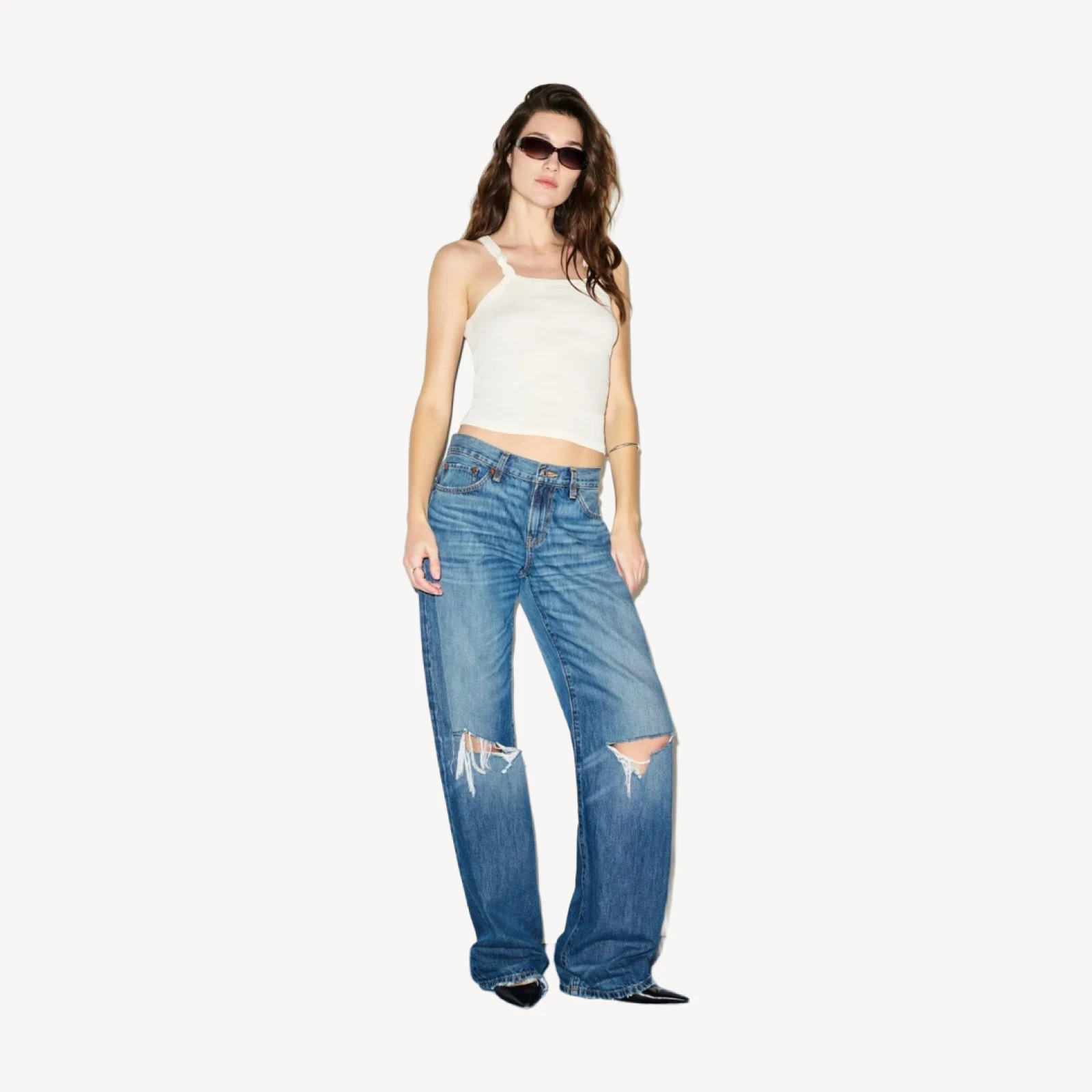 Knotted Ribbed Tank