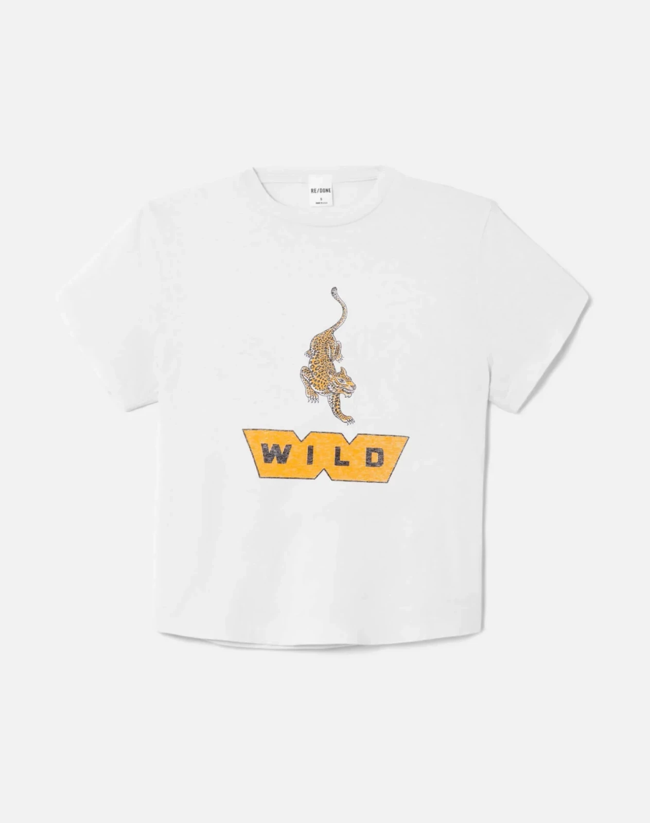 1950s Boxy Tee Wild - Optic White