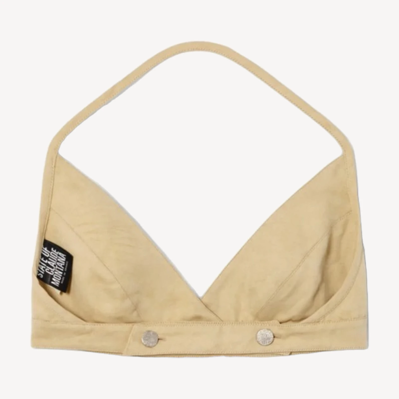 RE/DONE Vintage | 90s Claude Montana Bra Top