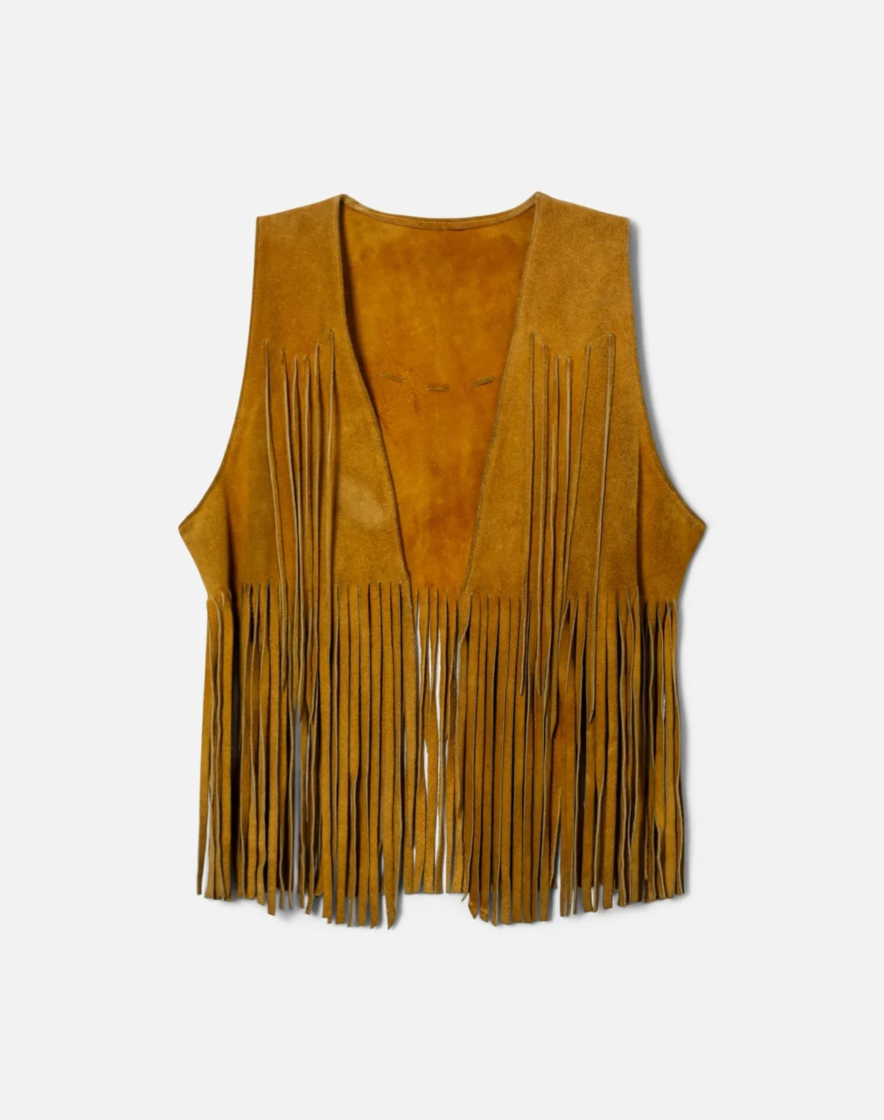 RE/DONE Vintage | 70s Suede Fringe Vest