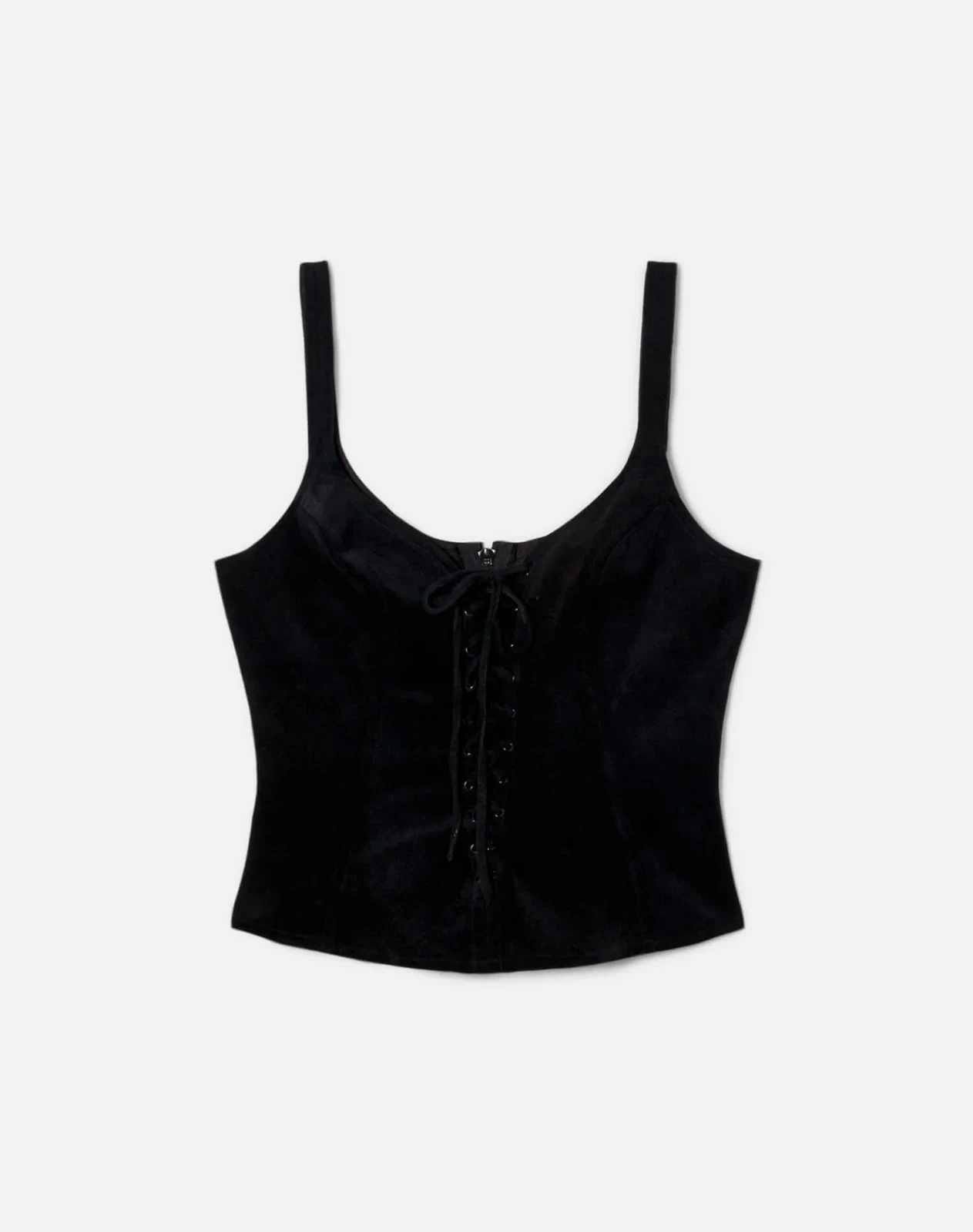 RE/DONE Vintage | 70s Suede Corset Top