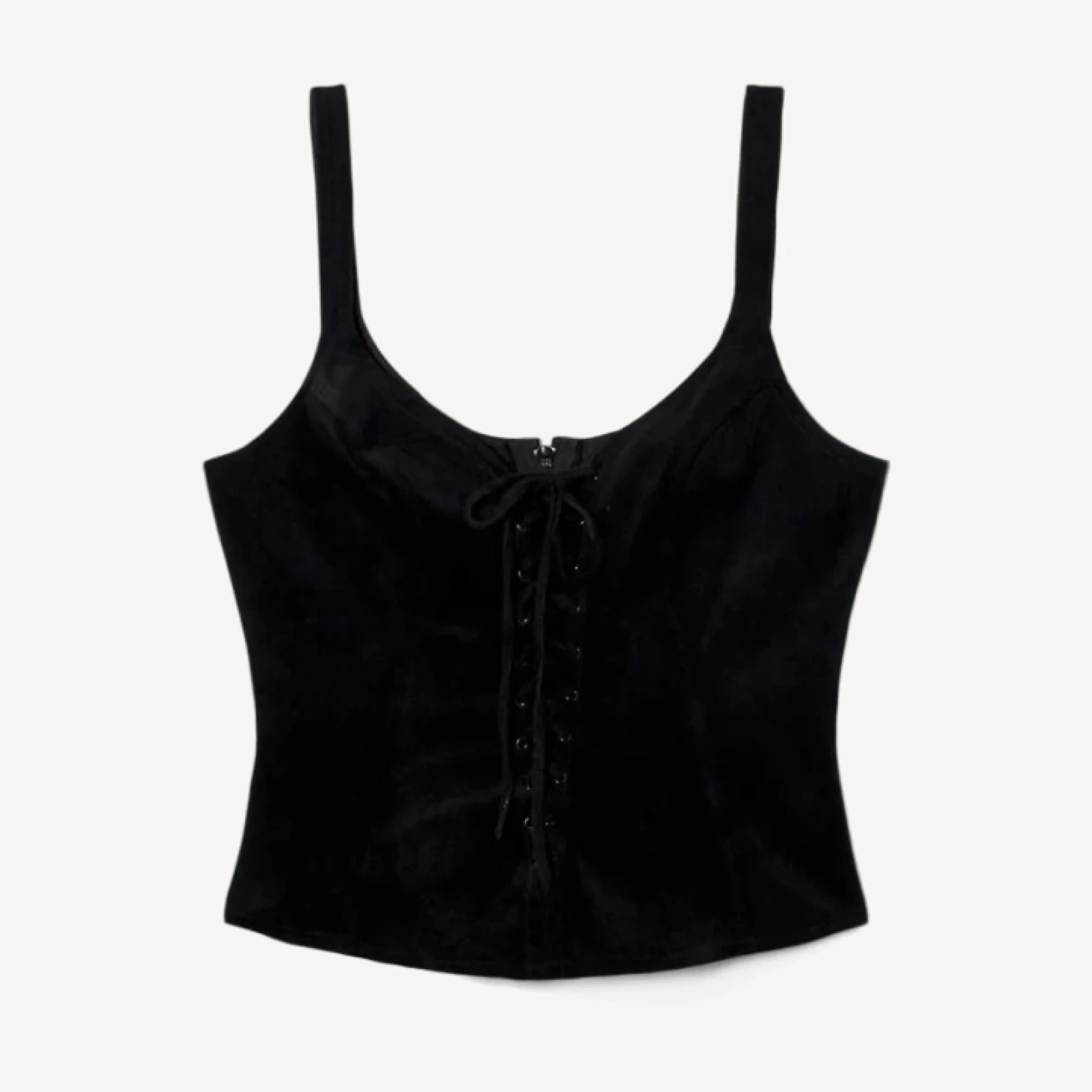 RE/DONE Vintage | 70s Suede Corset Top