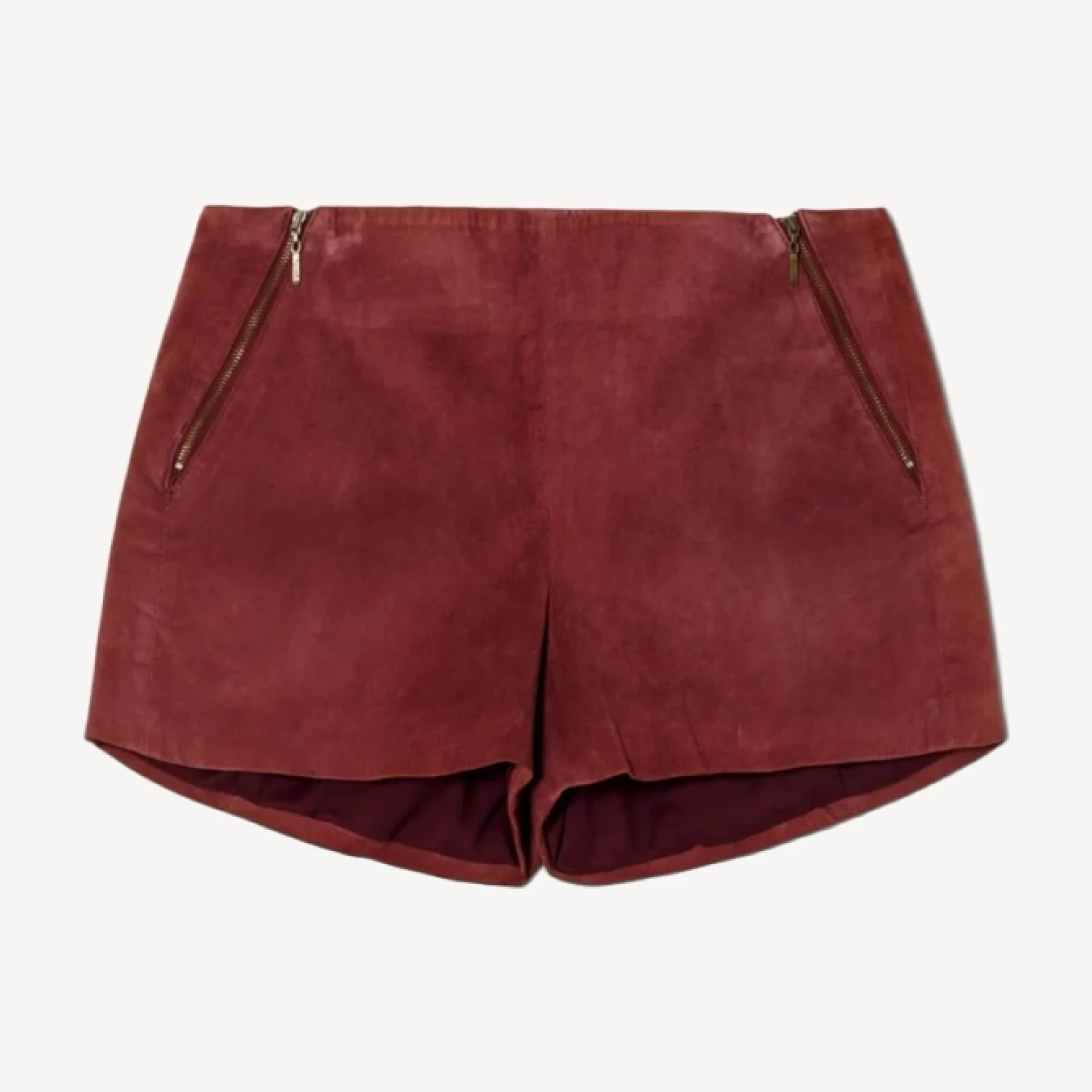RE/DONE Vintage | Y2K Suede Hot Short