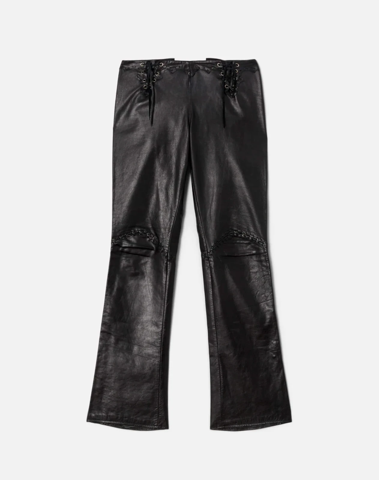 RE/DONE Vintage | 90s Leather Lace Up Pant