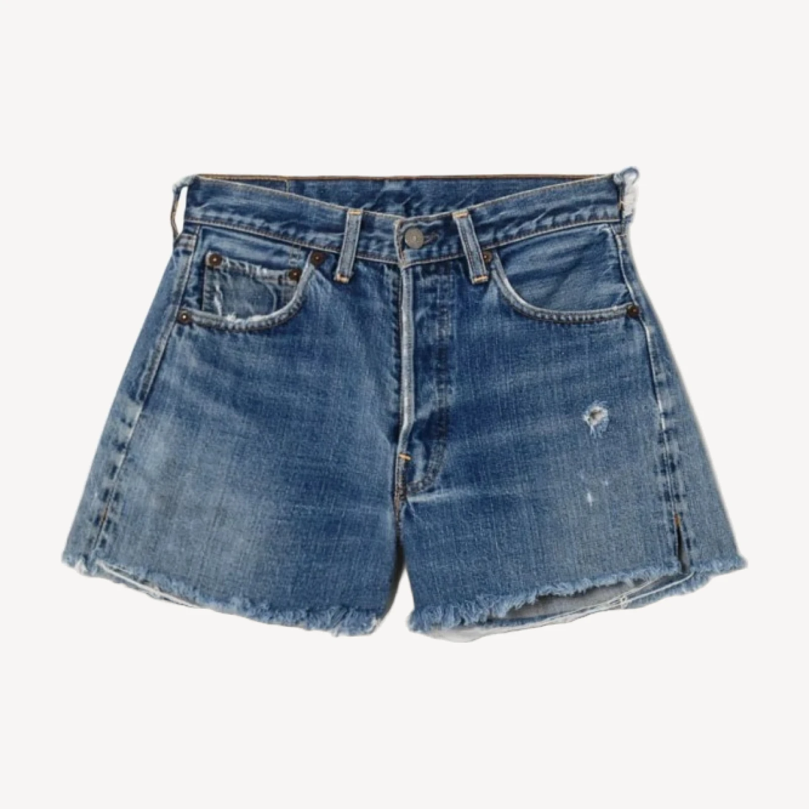 60s Levi's 501 Selvedge Cutoff Shorts -#1274
