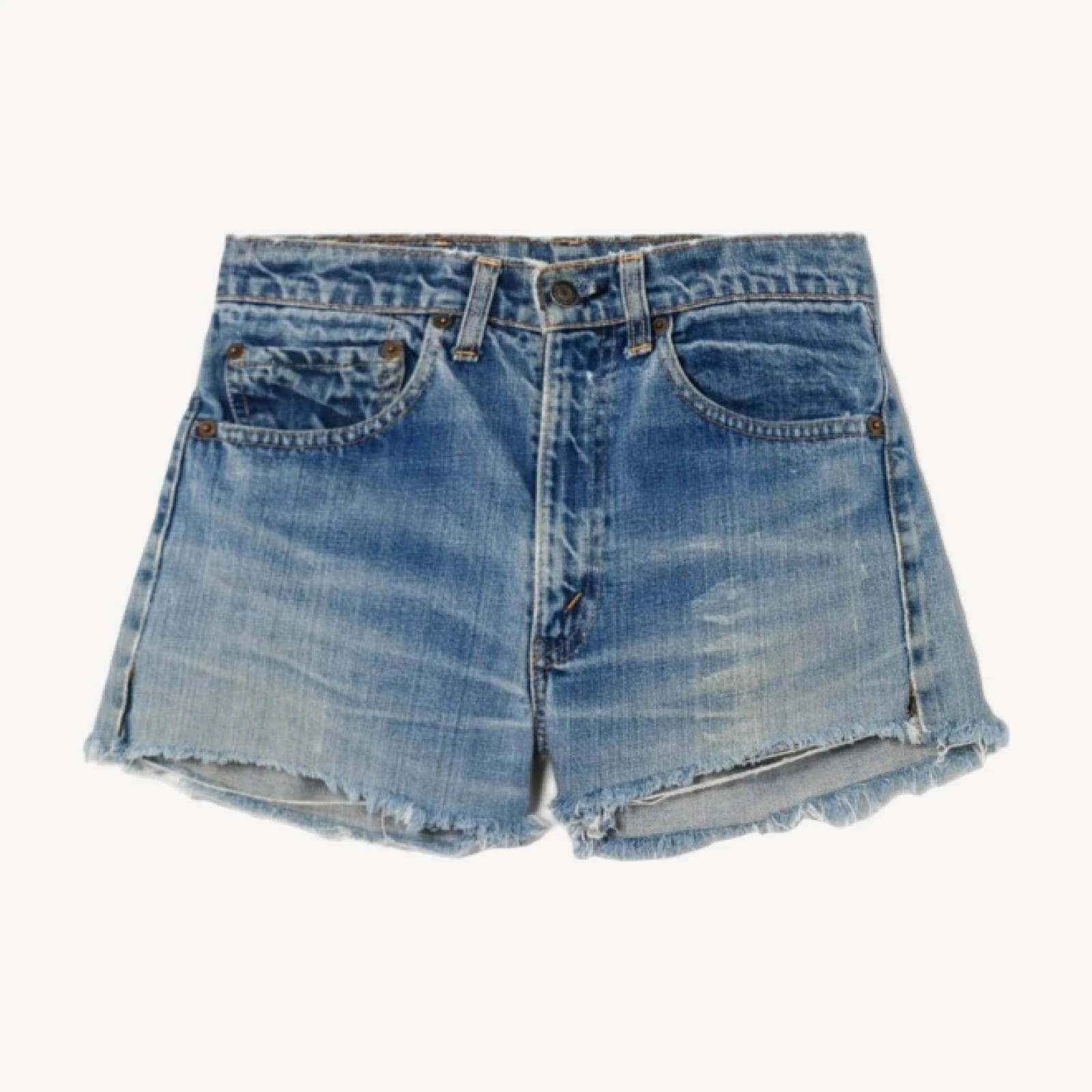 60s Levi's 501 Selvedge Cutoff Shorts -#1275