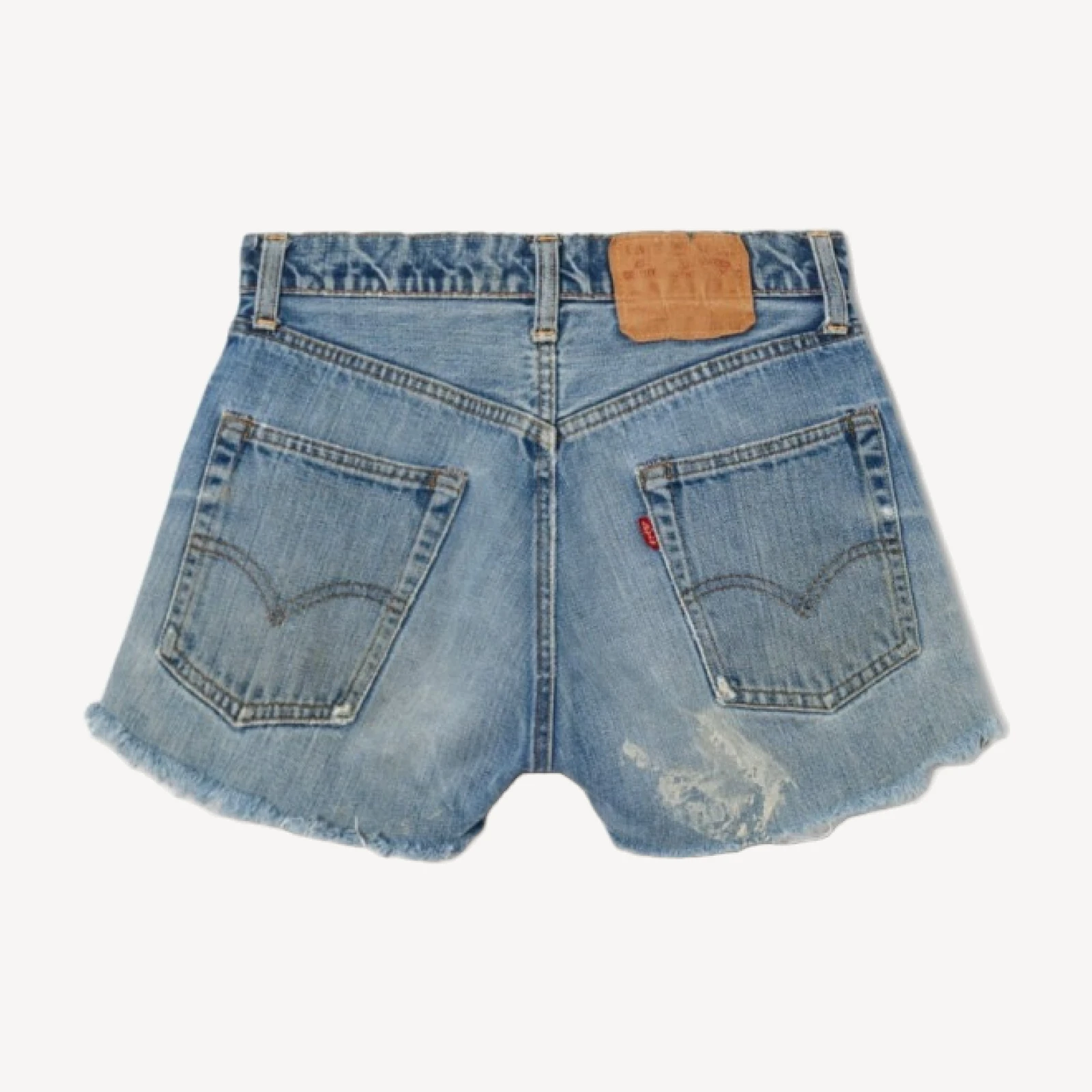 60s Levi's 501 Selvedge Cutoff Shorts -#1275