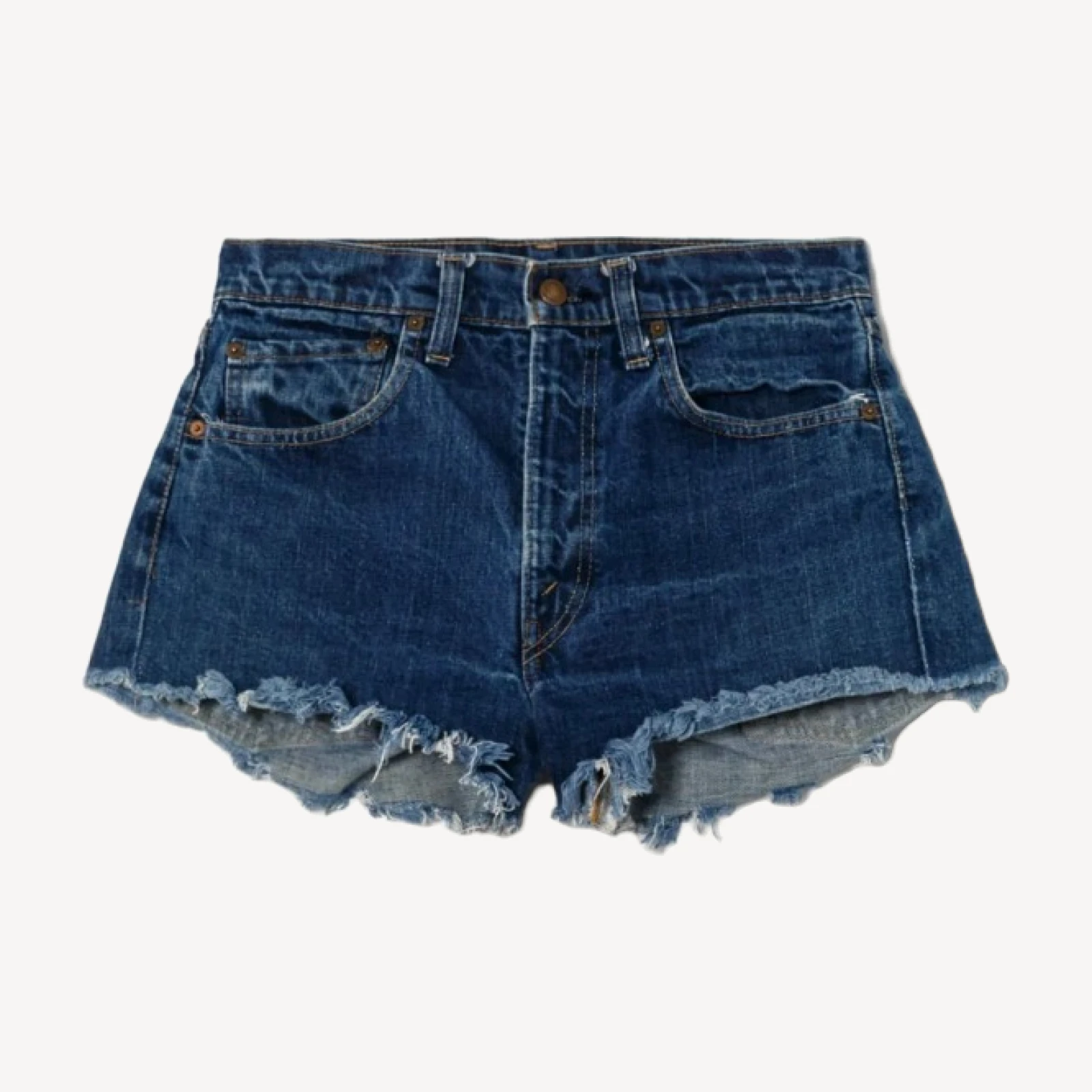 70s Levi's 505 Selvedge Cutoff Shorts -#1276