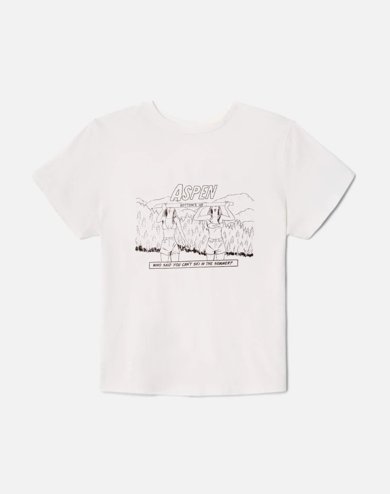 Classic Tee Aspen Shotski - Vintage White