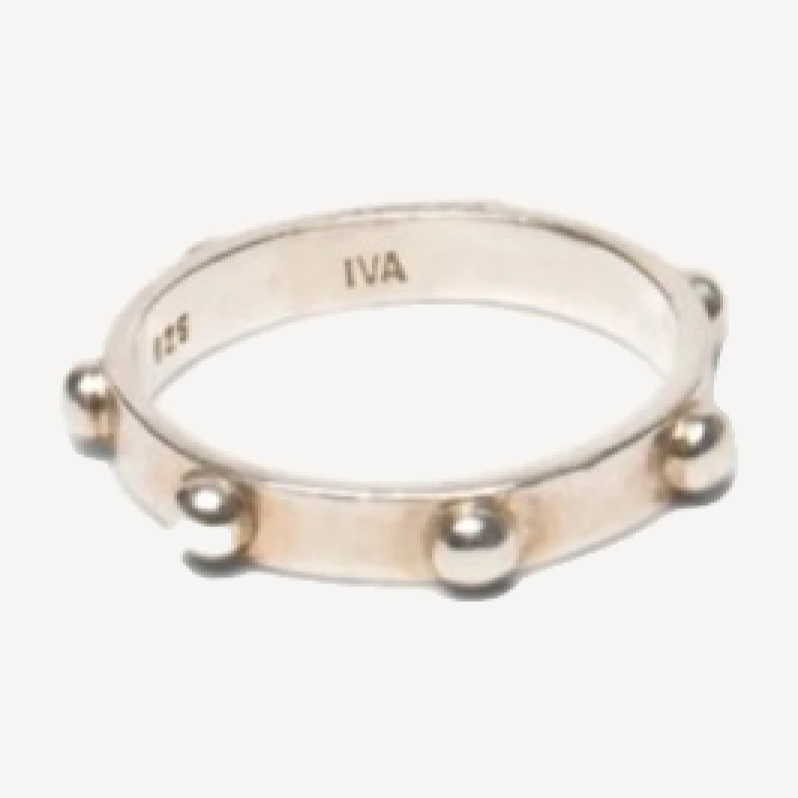 RE/DONE Vintage | 90s Studded Sterling Ring
