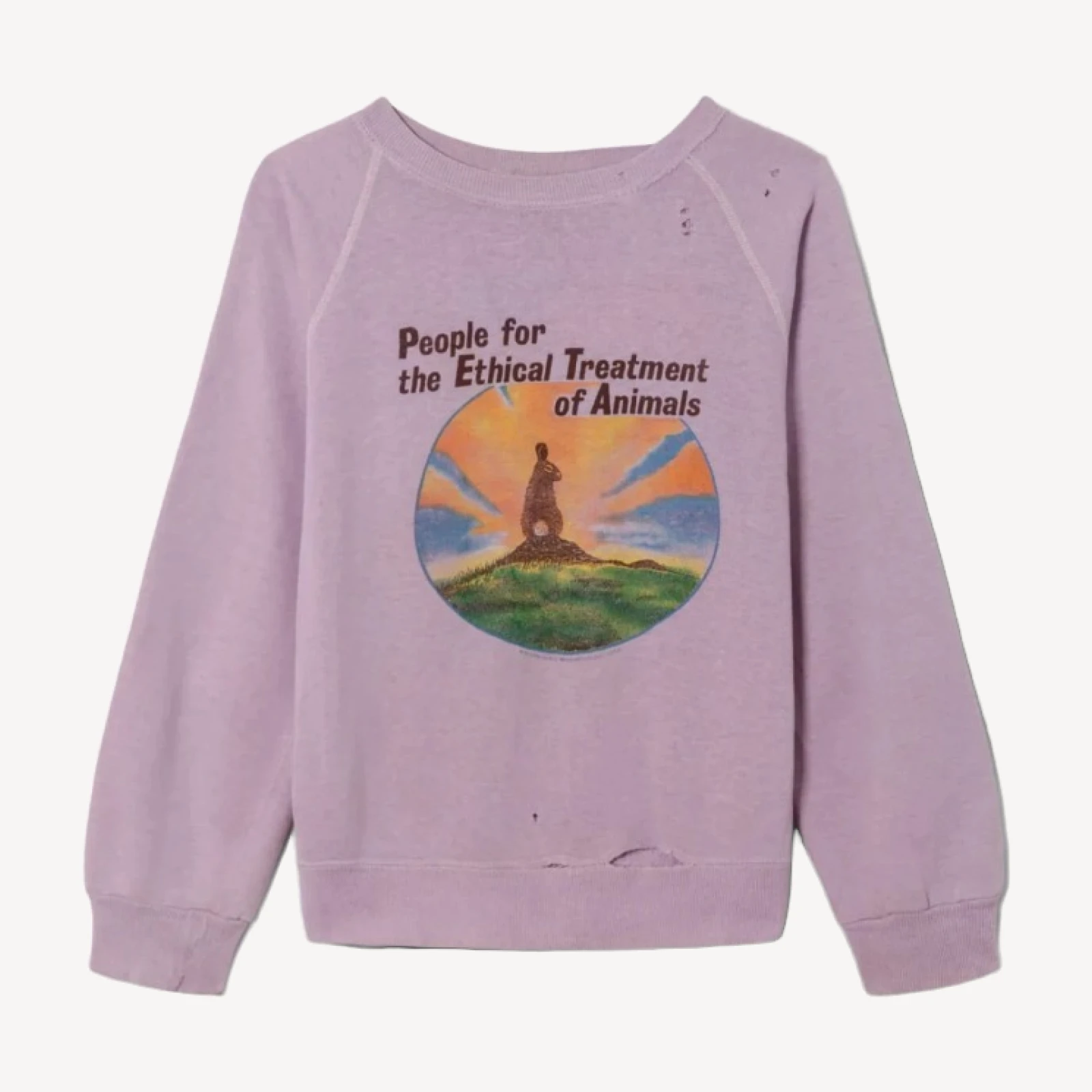 RE/DONE Vintage | 80s PETA Sweatshirt