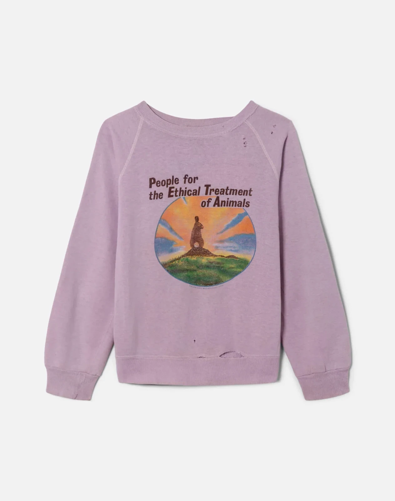 RE/DONE Vintage | 80s PETA Sweatshirt