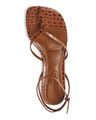 Simkhai Women's Kelsey Embossed Sandals