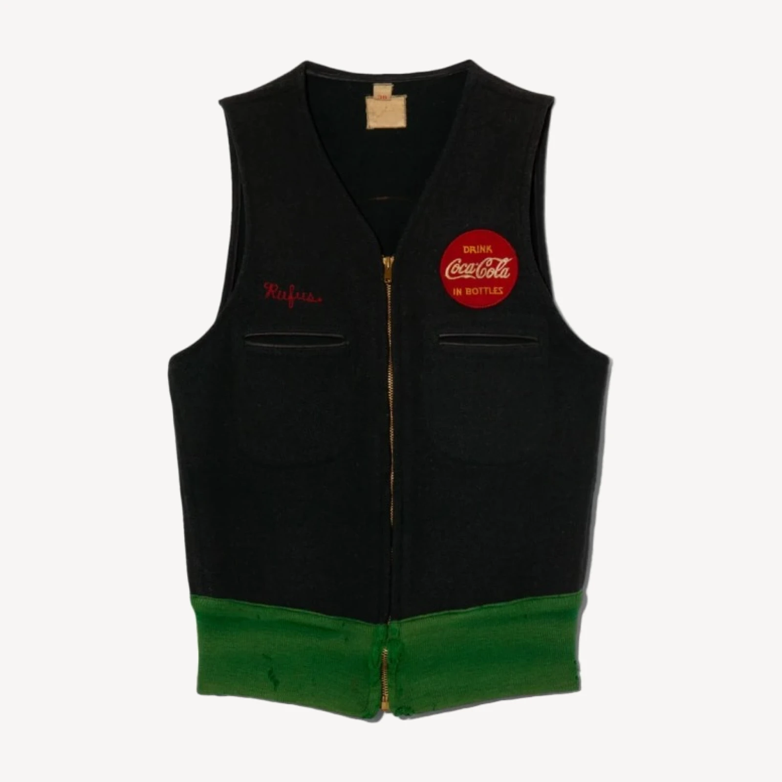 RE/DONE Vintage | 40s Wool Zip Up Vest