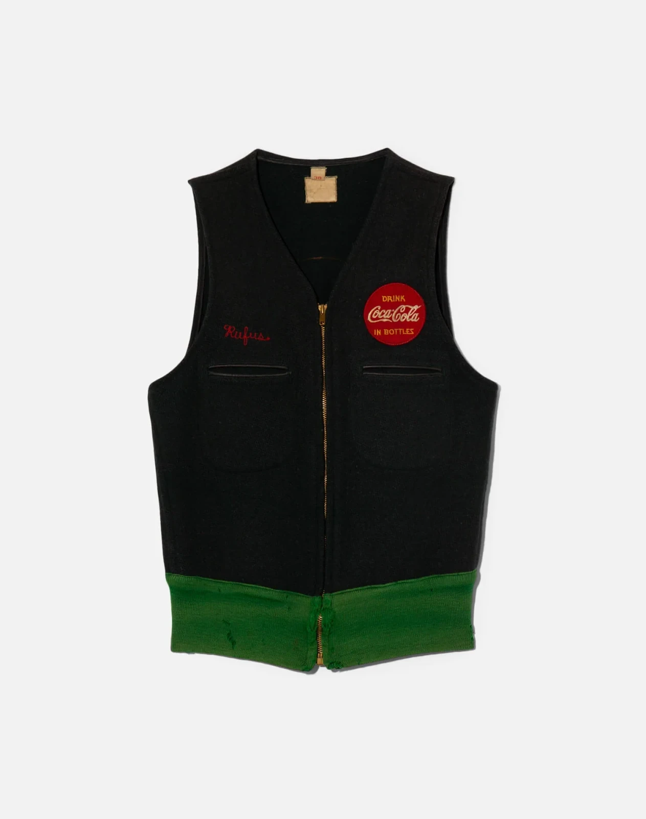 RE/DONE Vintage | 40s Wool Zip Up Vest