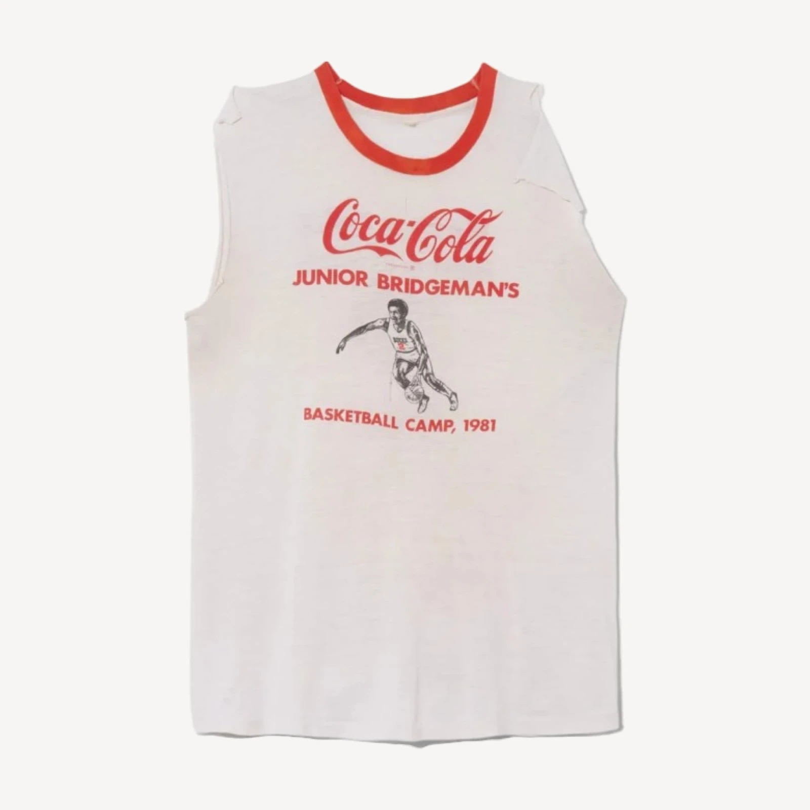 RE/DONE Vintage | 80s Coca Cola Shredded Jersey Tee