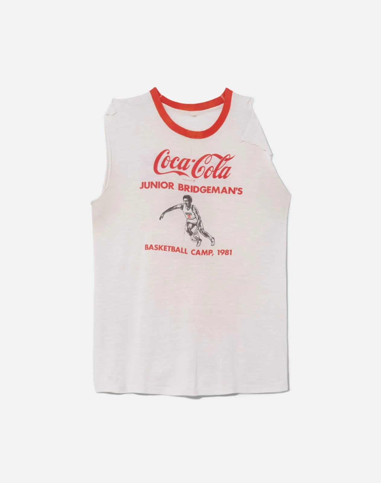 RE/DONE Vintage | 80s Coca Cola Shredded Jersey Tee