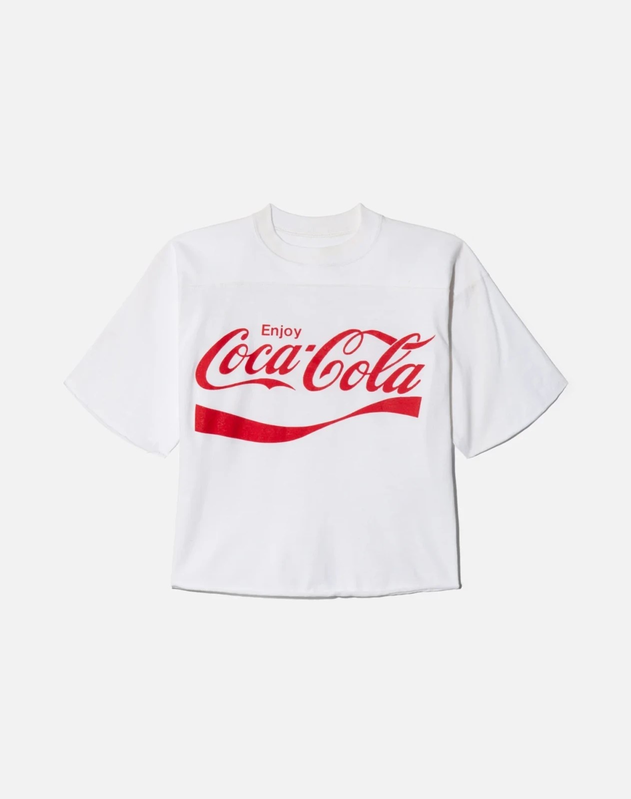 RE/DONE Vintage | 90s Coca Cola Cropped Jersey Tee