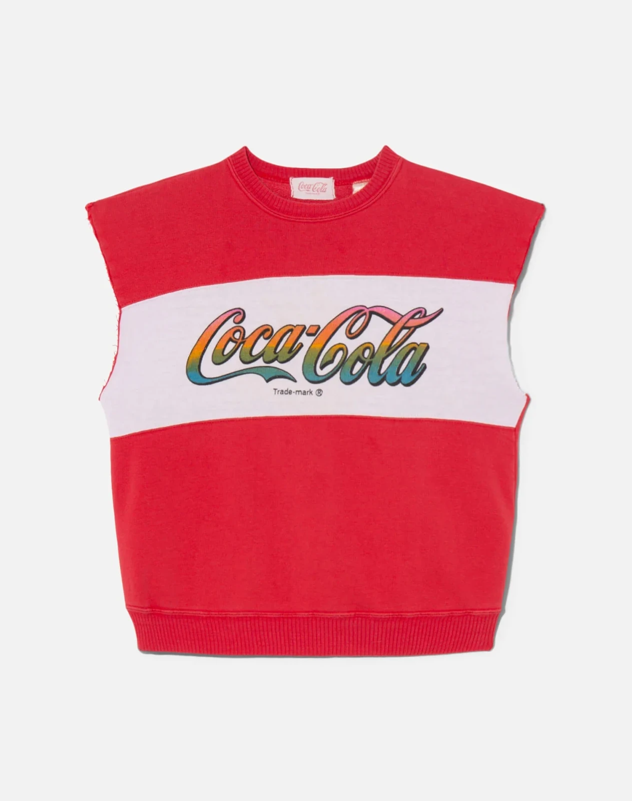 RE/DONE Vintage | 90s Cut Off Sleeve Sweatshirt