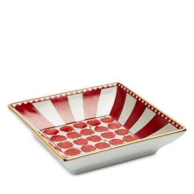 La DoubleJ Cherries Avorio Trinket Tray