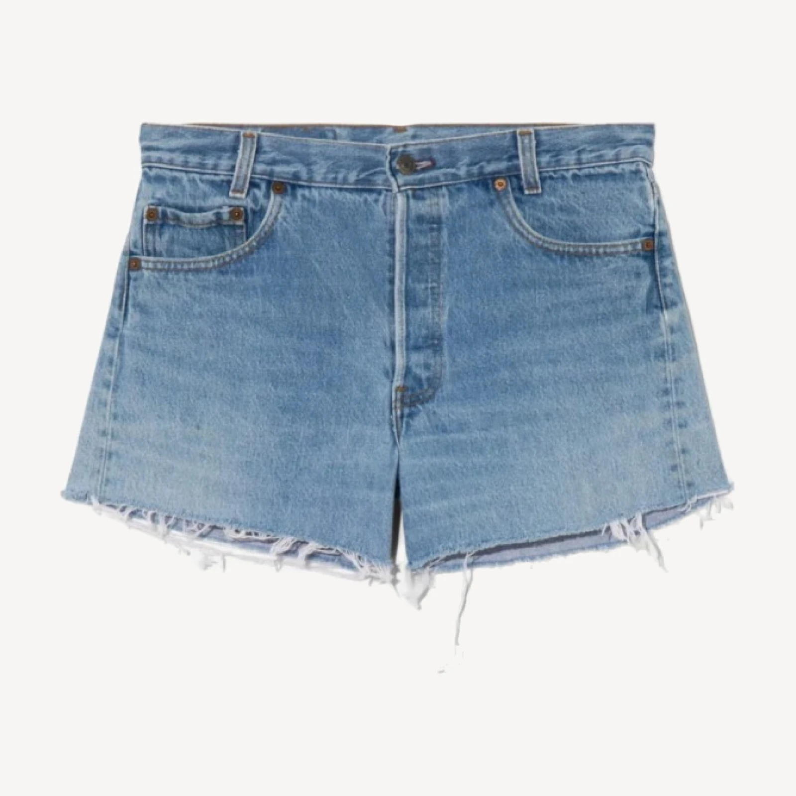 Vintage 80s Levi's Student Fit 701 Cut Off Shorts -#1422