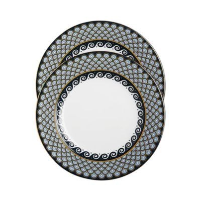 La DoubleJ Napoli Blue Dinner Plates, Set of 2