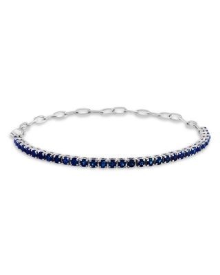 Bloomingdale's Fine Collection Sapphire Bracelet in 14K White Gold