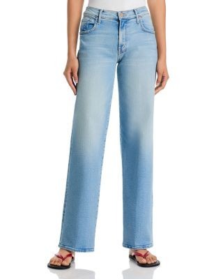 Mother The Mid Rise Maven Sneak Jeans in Blowing In The Wind