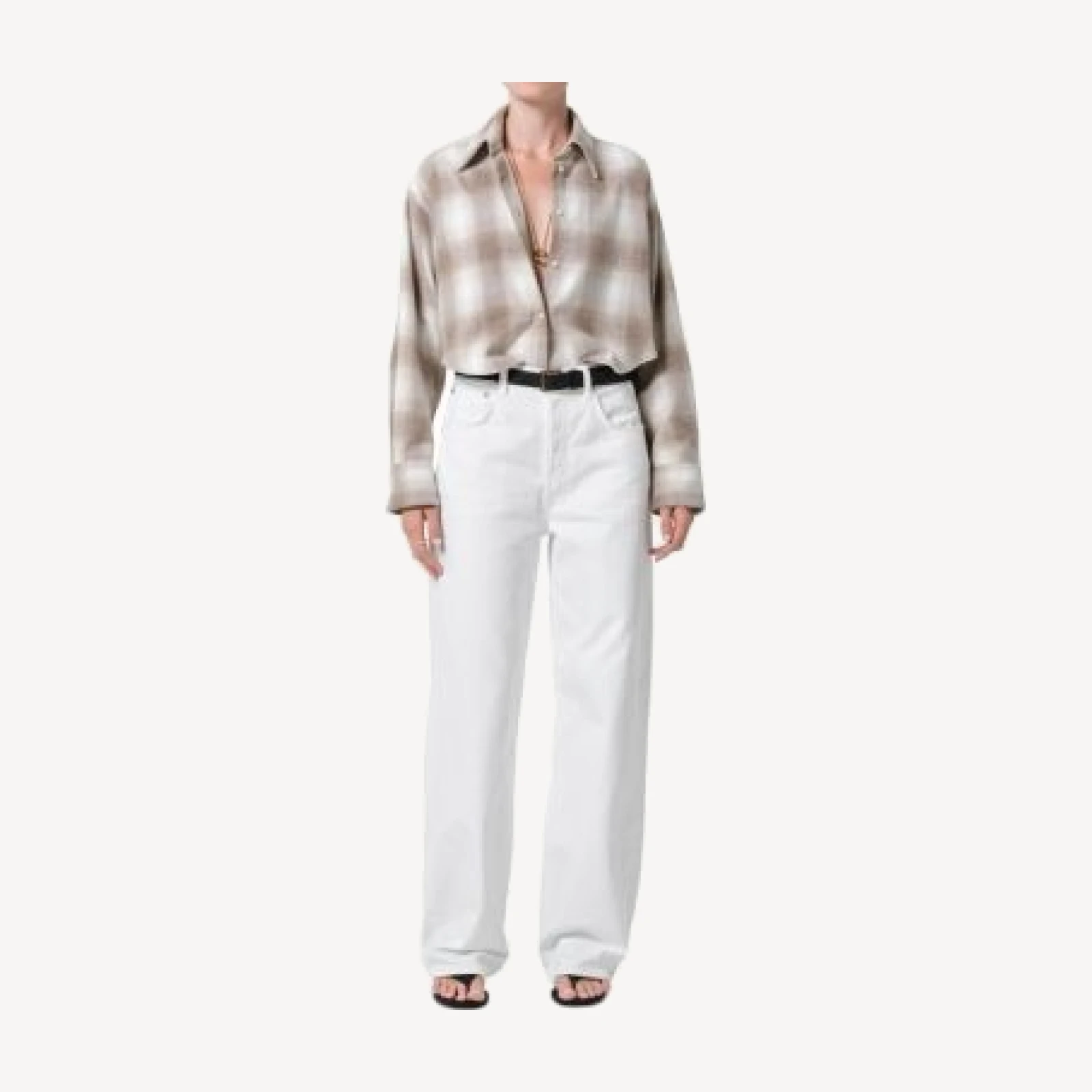 Citizens of Humanity Ana Cropped Shirt