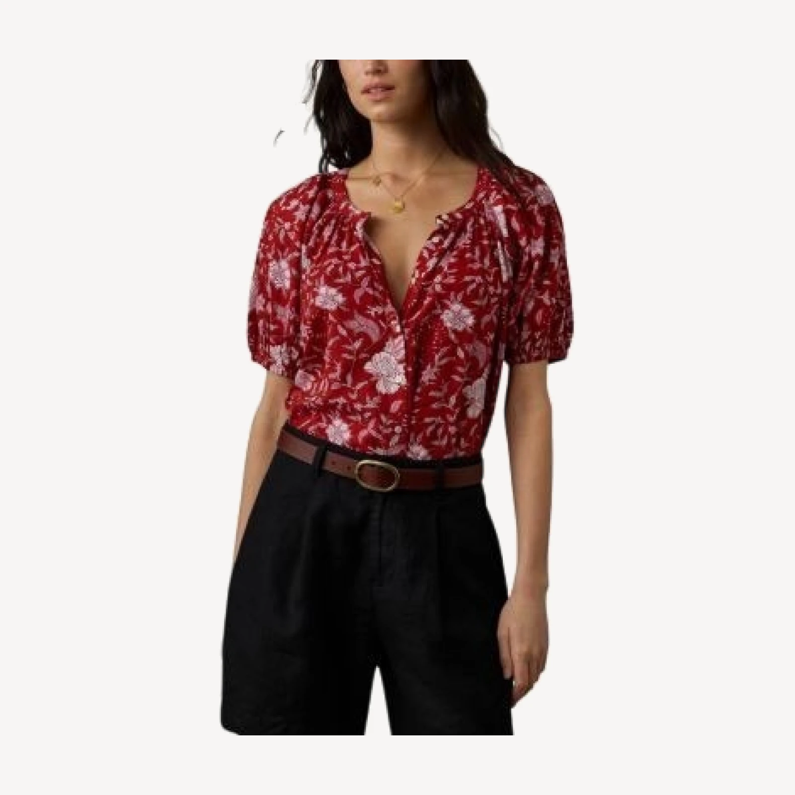 Faherty Voile Lettie Top