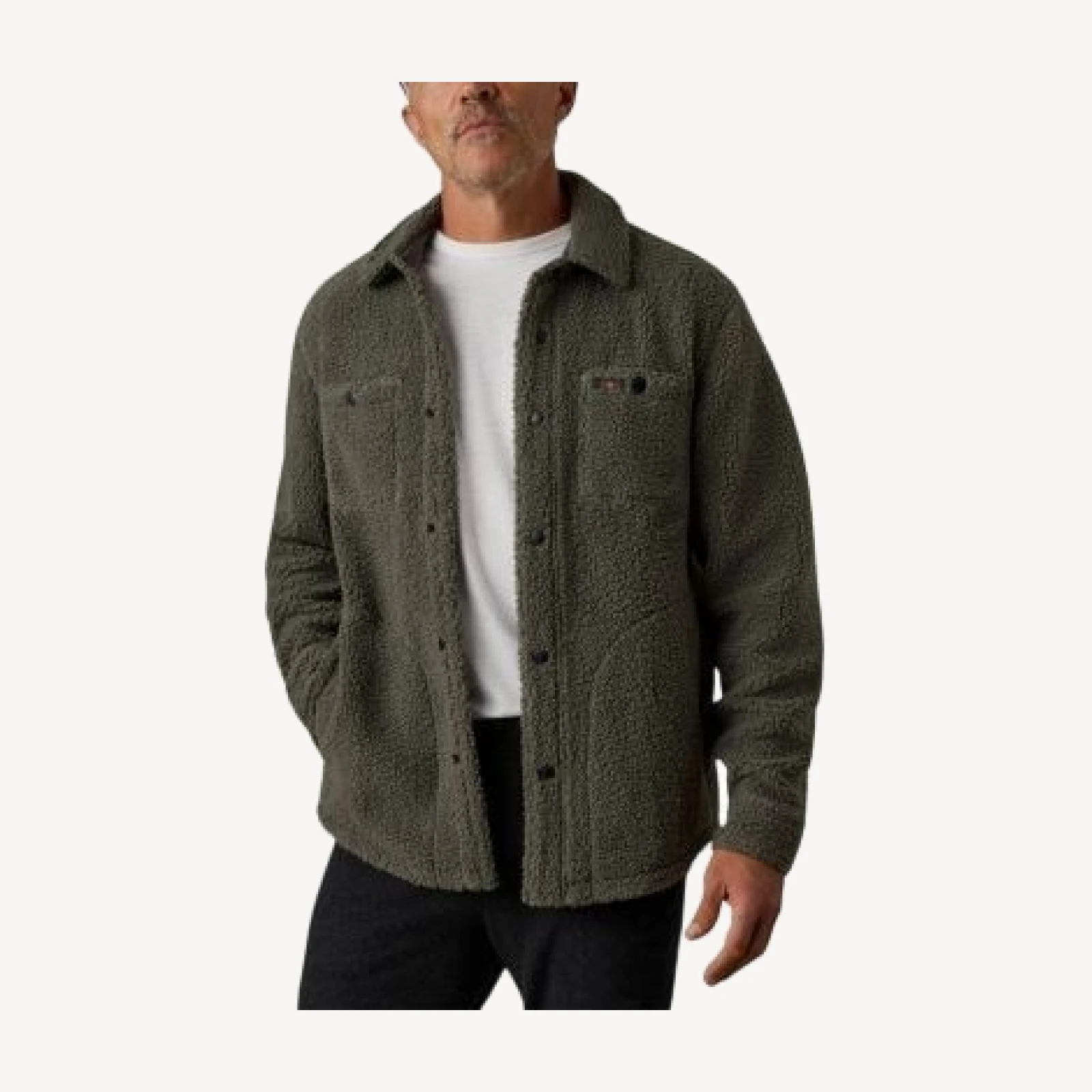 Faherty Range Fleece Shirt Jacket