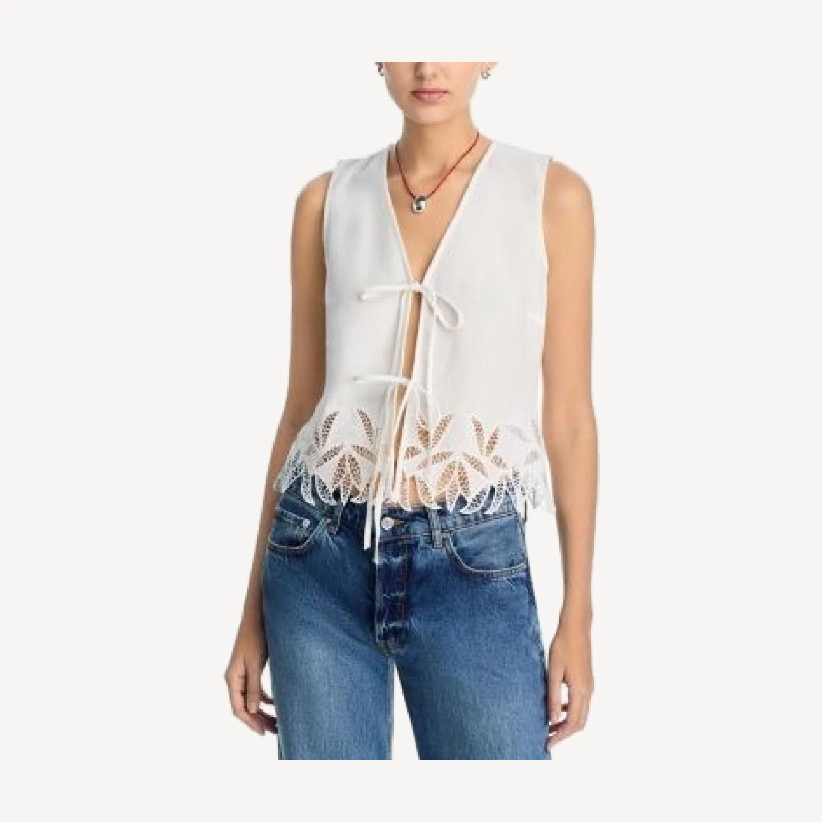 Rails Oregon Embroidered Woven Top