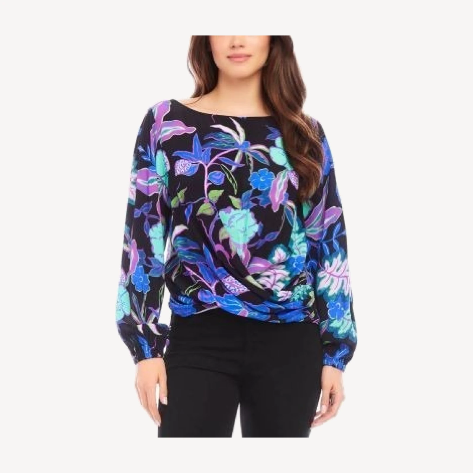 Karen Kane Floral Top