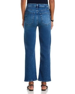 Frame Le Sleek Straight High Rise Jeans in Reign, photo 3