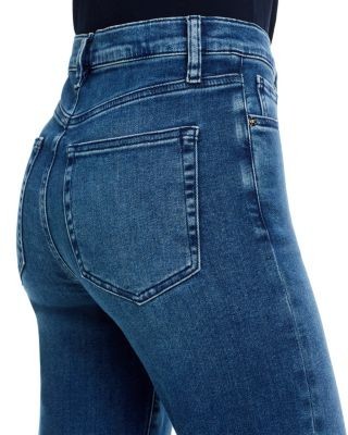 Frame Le Sleek Straight High Rise Jeans in Reign, photo 5