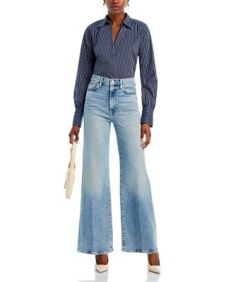 7 For All Mankind Ultra High Rise Jo Wide Leg Jeans in Must, photo 2