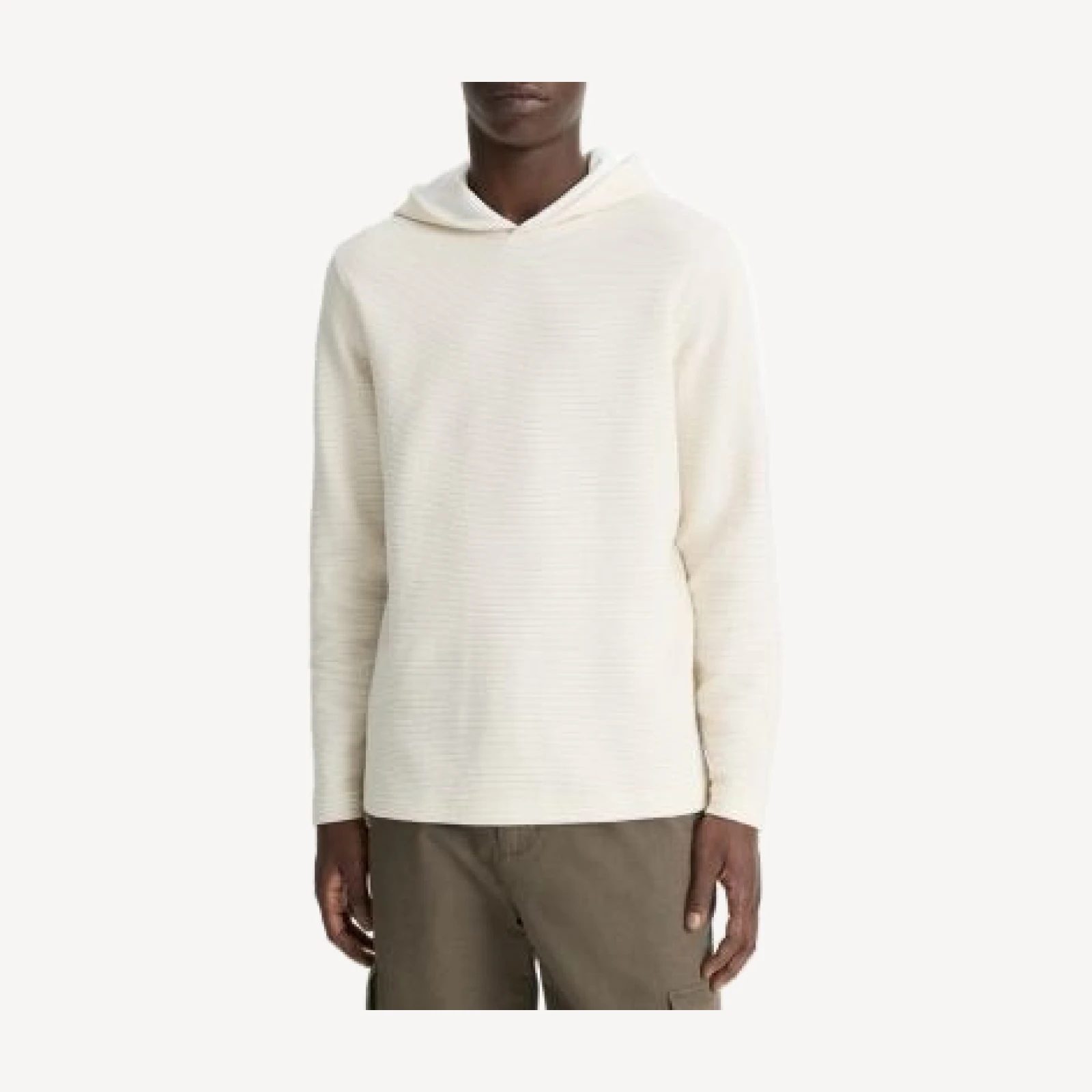 Vince Double Face Pullover Hoodie