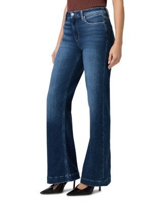 Paige Leenah High Rise Wide Leg Jeans in Hamptons, photo 4