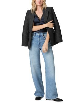 Paige Marin Lace Trim Satin Top, photo 5