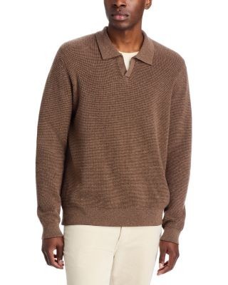 Paige Otis Merino Wool & Cashmere Sweater Polo
