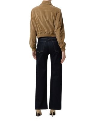 Citizens of Humanity Annina Straight Leg Jeans in Inky Rinse