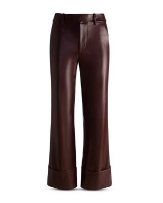 Alice and Olivia Alexander Faux Leather Pants, photo 6