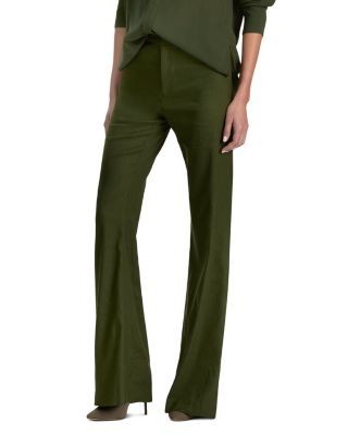 Alice and Olivia Andrew Mid Rise Bootcut Slim Pants, photo 4