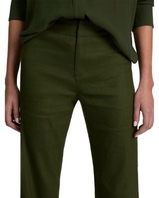 Alice and Olivia Andrew Mid Rise Bootcut Slim Pants, photo 5