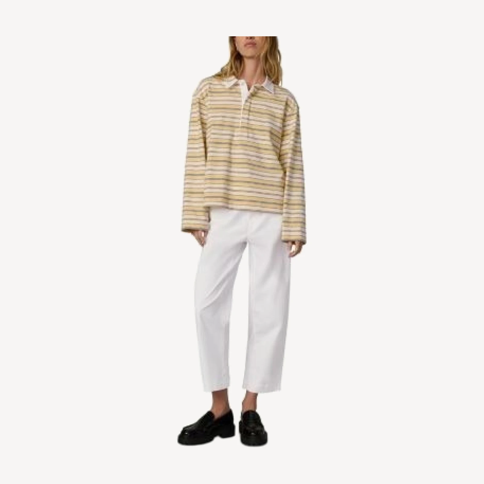 Joe's Jeans The Dylan Oversized Rugby Shirt