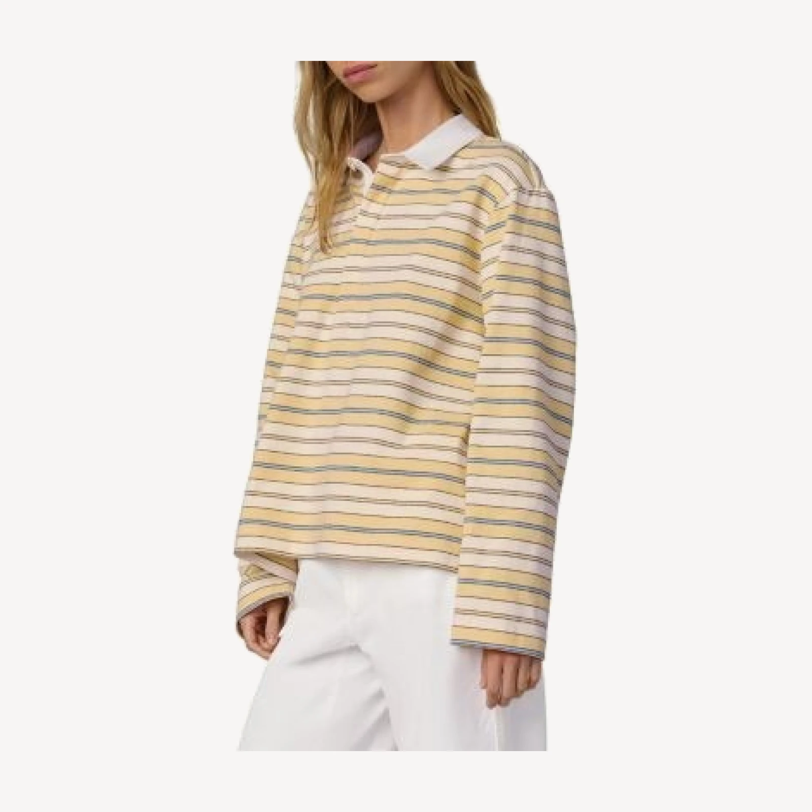 Joe's Jeans The Dylan Oversized Rugby Shirt