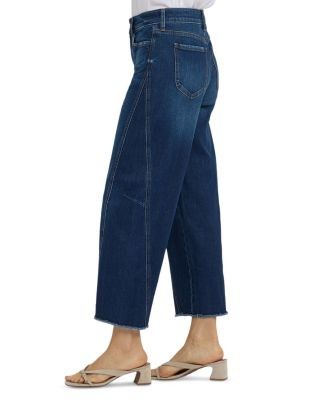 Nydj Alyssa Side Panel High Rise Relaxed Crop Jeans in Sunset Villa, photo 3
