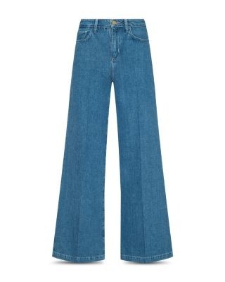 L'Agence Petite Quincy Cotton Blend High Rise Wide Leg Jeans in Wilton, photo 5