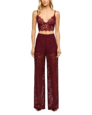 L'Agence Livvy Lace Straight Leg Trousers, photo 3