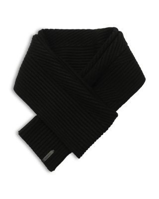 Allsaints Margo Ribbed Wool Blend Scarf